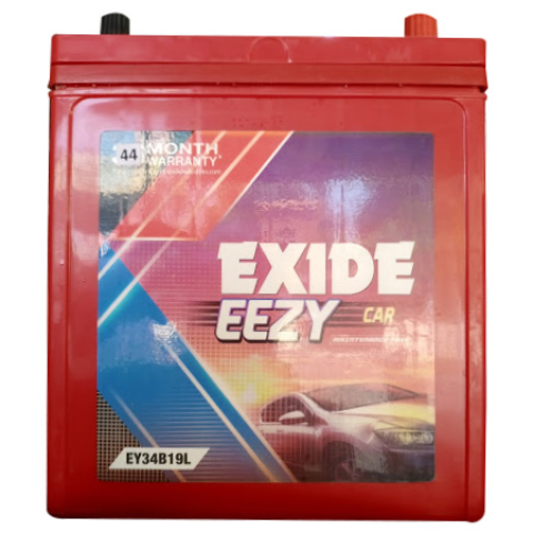 Exide EEZY 33Ah 34B19L Car battery in inverterchennai.com