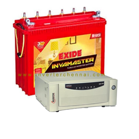 Exide combo Microtek 1100VA + Exide IMTT1500 inverter chennai.com